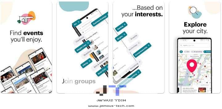 تطبيق Meetup