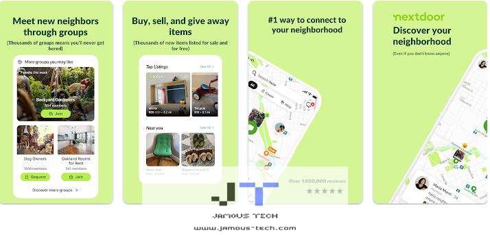 تطبيق Nextdoor 