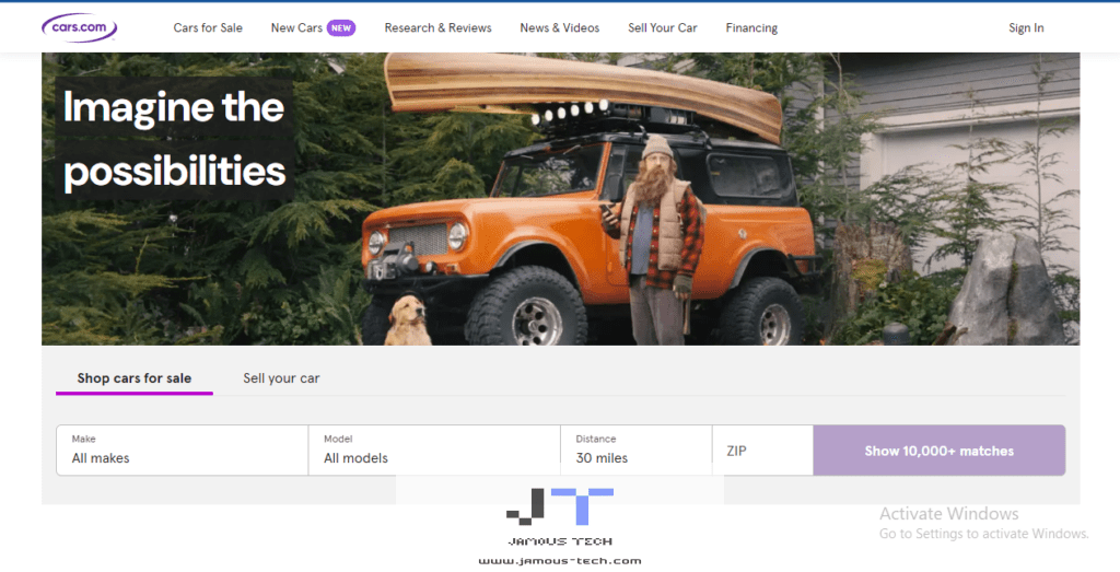 cars.com موقع